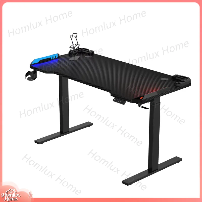 Desk Setup L Shaped - Anpassbare RGB LED Schreibtischlampe für Schlafzimmer