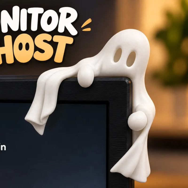 Kleiner Geister-Dekorationsart – Setup Desk Monitor Bewertung und Preis