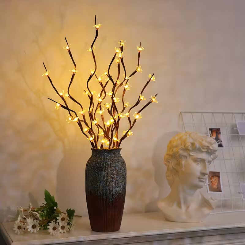 1/2 Stück 20LED Kirschblütenba – Desk Setup Lamp Bewertung und Preis