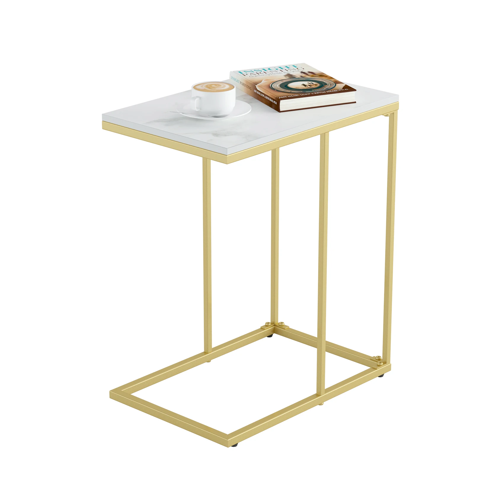 Marmor-Beistelltisch, C-förmig – Desk Setup Minimalist Bewertung und Preis